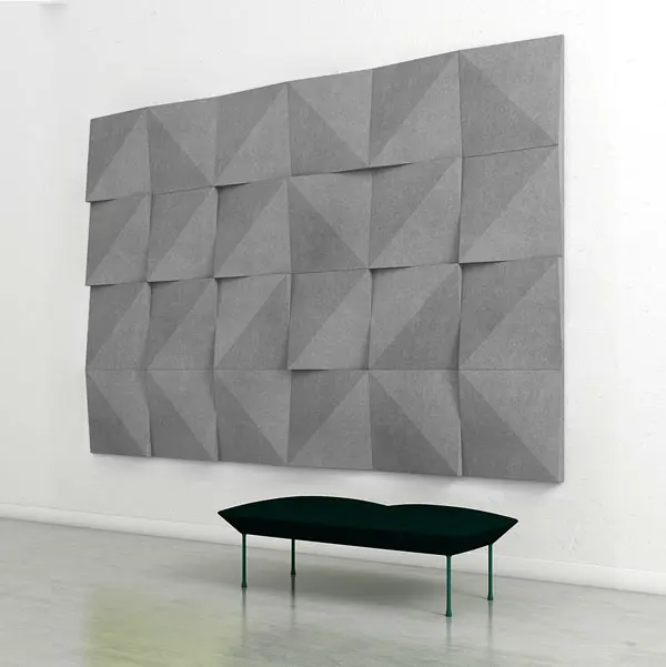 3d akustik duvar paneli