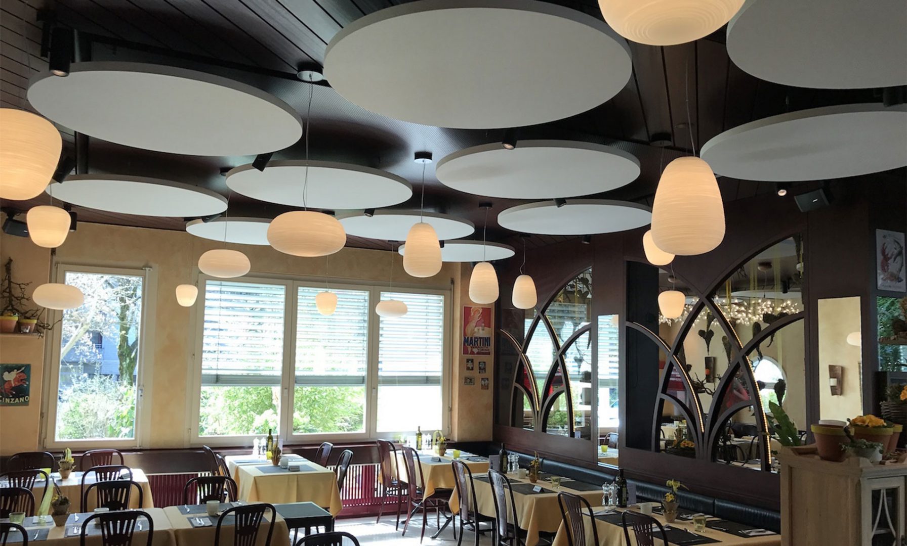 restaurant cafe ses yalıtımı